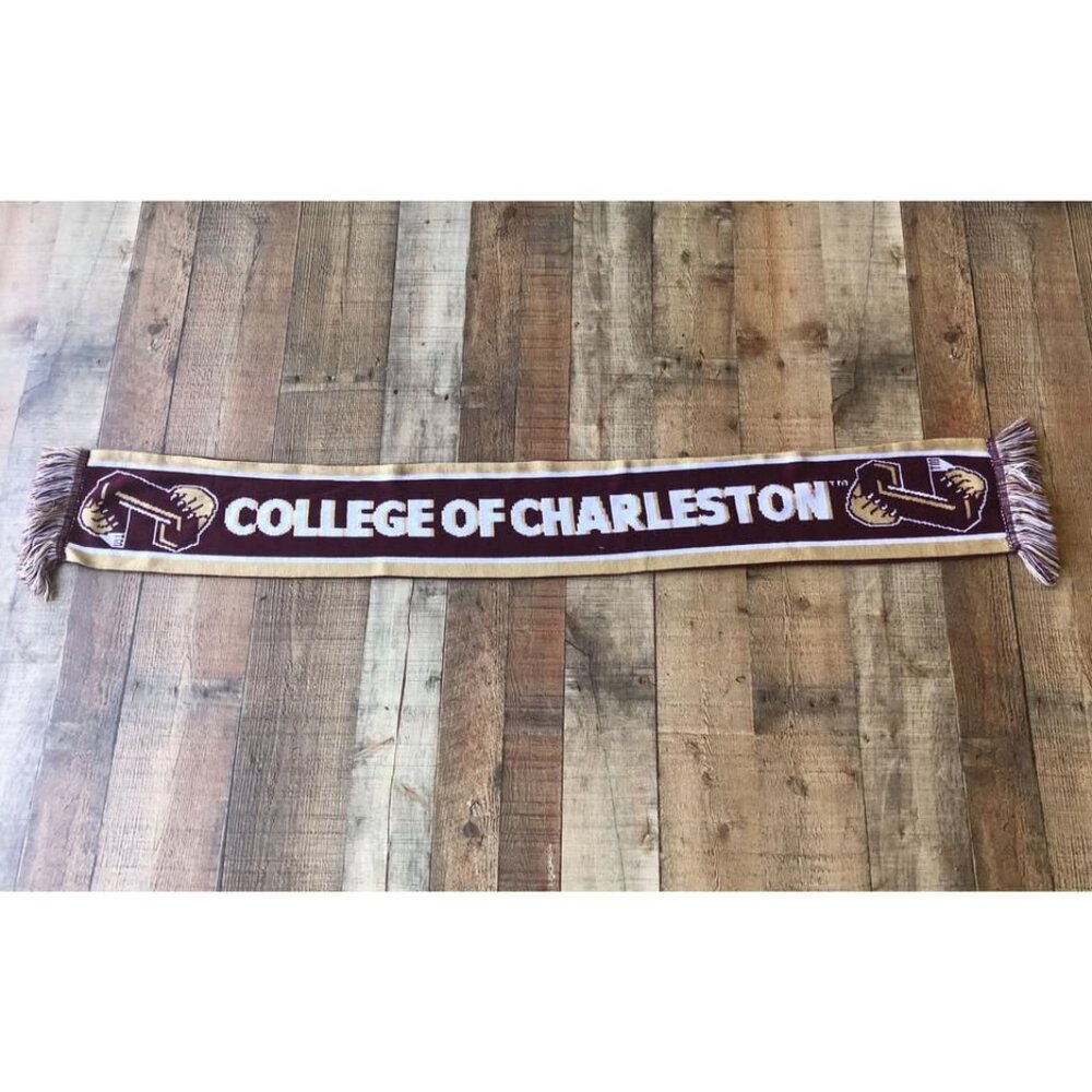College of Charleston CofC Cougars Fringed Scarf